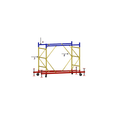 Вышка-тура ВСР-2 (0,7х2,0 м) 1+1