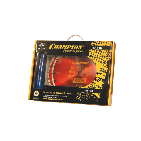 Набор алмазных дисков Champion бетон 350/25,4 (Бетон PRO+Железобетон)