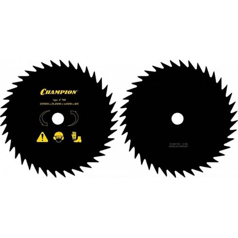 Полотно с остроугольными зубцами Champion 80/255/25,4