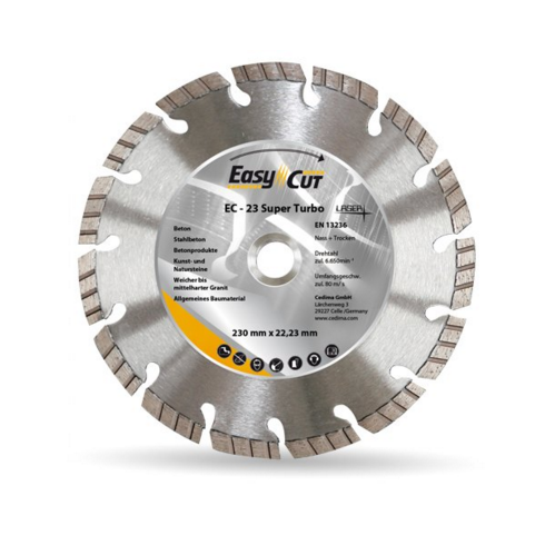 Диск алмазный Cedima EC-23 Super Turbo Laser 450 мм