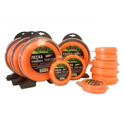 Леска Startul Garden Dual-Cut ф2,0 мм х126м круглая ST6068-20)