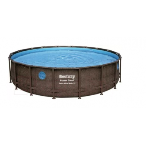 Каркасный бассейн Bestway Power Steel Swim Vista (56977)