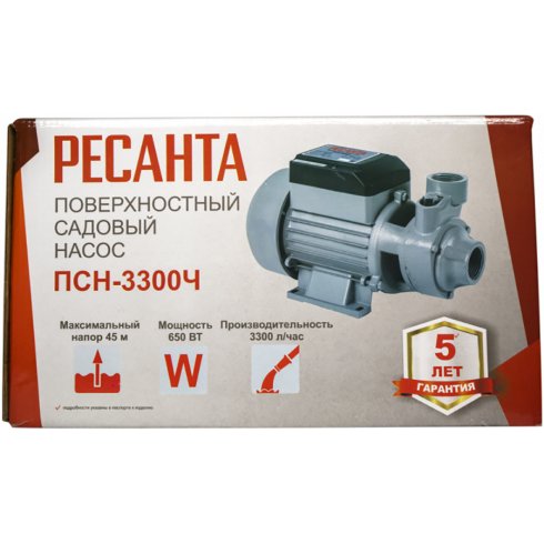 Насос поверхностный Ресанта ПСН-3300Ч (77/4/3)