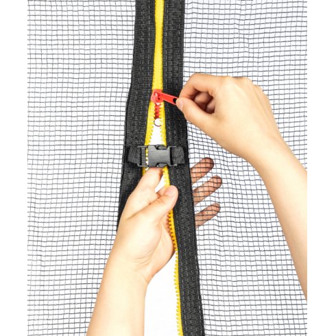 Батут Sundays Favorite 14FT (синий, с сеткой, с лестницей)