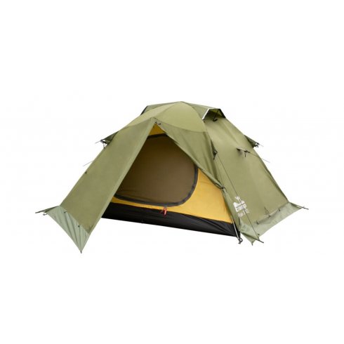 Палатка экспедиционная Tramp Peak 3 Green (V2)