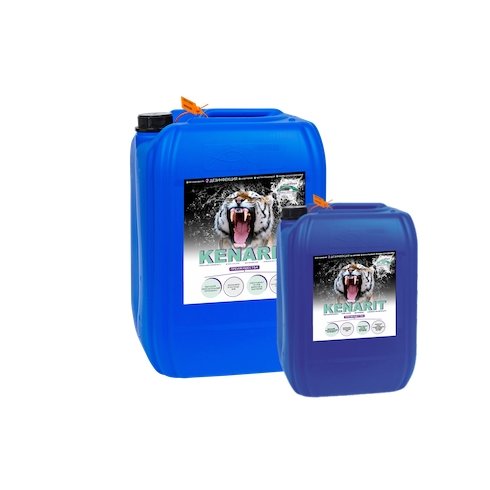 Жидкий дезинфектант для бассейна на основе хлора Kenaz Kenarit (5л)