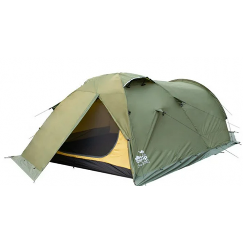 Палатка экспедиционная Tramp Cave 3 Green (V2)
