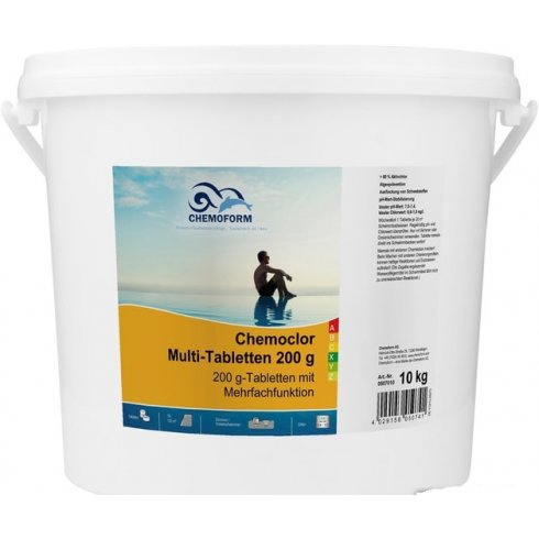 Средство для бассейна дезинфицирующее Chemoform All-in-1 (10 кг)