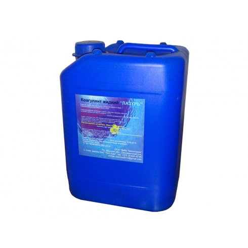 Средство для бассейна дезинфицирующее Вива Технолоджи Коагулянт Лазурь (5л)