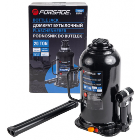 Домкрат бутылочный Forsage F-T92004 Euro 20 т