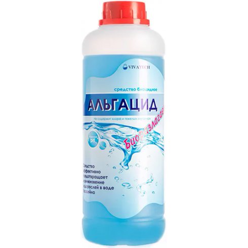 Средство для борьбы с водорослями Вива Технолоджи Альгацид (1л)
