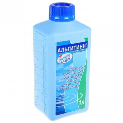 Средство для борьбы с водорослями Маркопул Кемиклс Альгитинн непенящийся (1л)