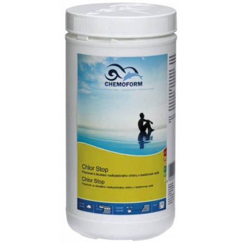 Средство для бассейна дезинфицирующее Chemoform Хлор-стоп (1кг)