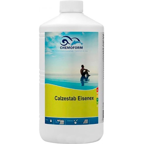 Средство для смягчения воды в бассейне Chemoform Calzestab Eisenеx (1л)