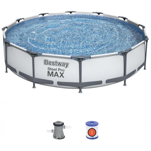Каркасный бассейн Bestway Steel Pro Max (56595)