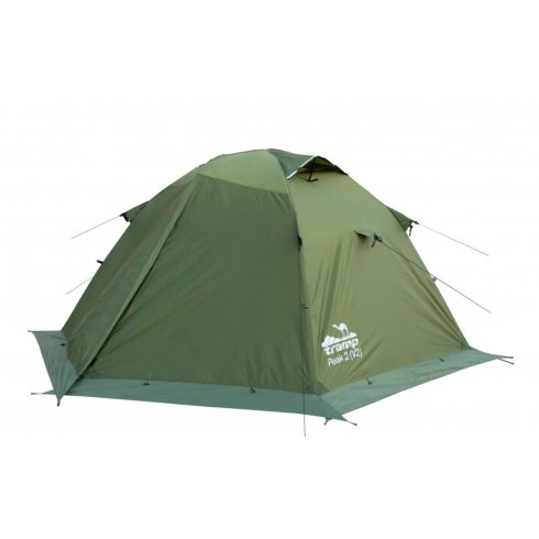 Палатка экспедиционная Tramp Peak 2 Green (V2)