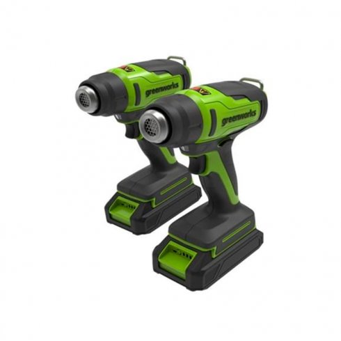 Фен строительный аккумуляторный GreenWorks 24V G24HG (3400207)