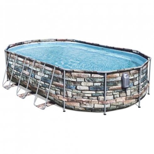 Каркасный бассейн Bestway Power Steel Swim Vista (56719)