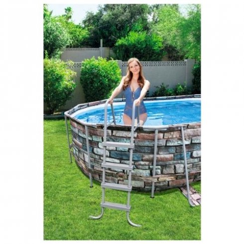 Каркасный бассейн Bestway Power Steel Swim Vista (56719)