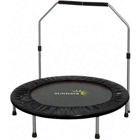 Батут Sundays D101 (черный, с ручкой)