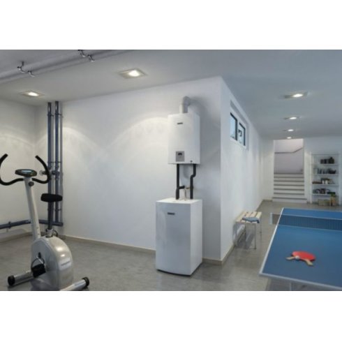 Газовый котел Bosch WBN 6000-24H RN с дымоходом AZ 389 (7736900200)