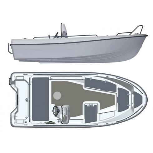 Лодка пластиковая Terhi 450 C