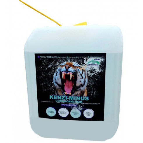 Средство для регулировки pH Kenaz Kenzi-Minus жидкое средство для снижения уровня pH (5л)