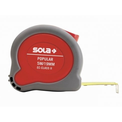 Рулетка Sola Popular PP 3m