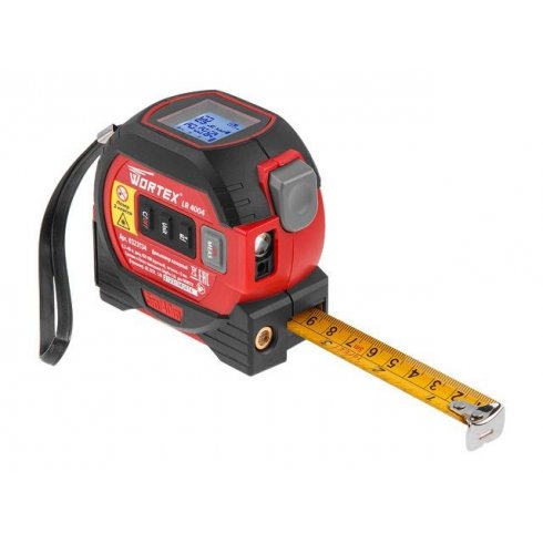 Дальномер-рулетка лазерный Wortex LR 4004 (323134)