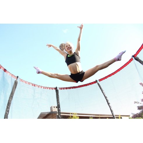 Батут V2 Trampoline Redline 312см - 10ft (с внешней сеткой и лестницей)