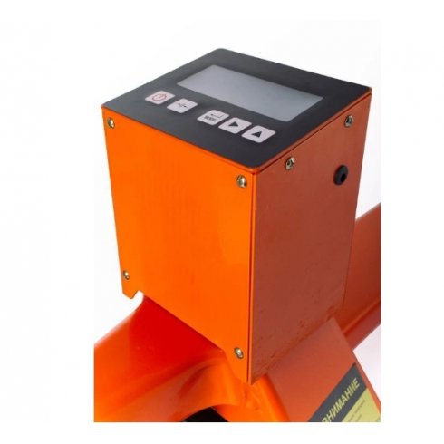 Тележка гидравлическая TOR CBY-CW2 (модель Z) 2500 кг 1150 мм с весами (полиуретановые колеса)