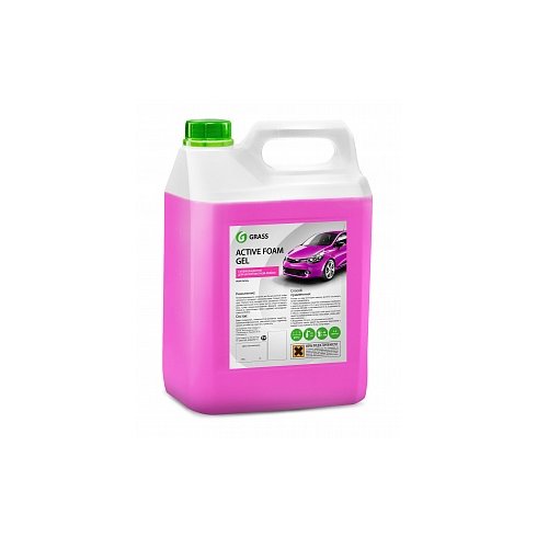 Автошампунь Grass Active Foam Gel 113151 (6 кг)