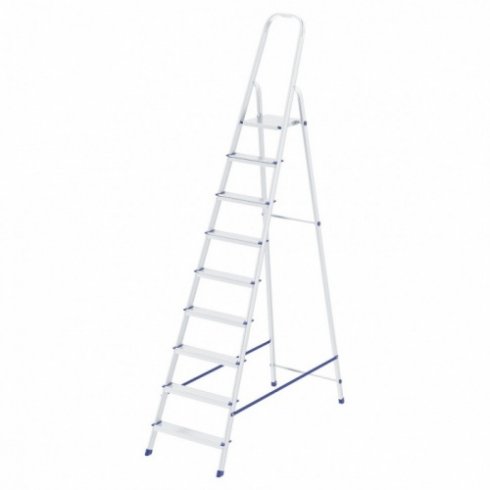 Стремянка алюминиевая Сибртех 9 ступеней (97719)