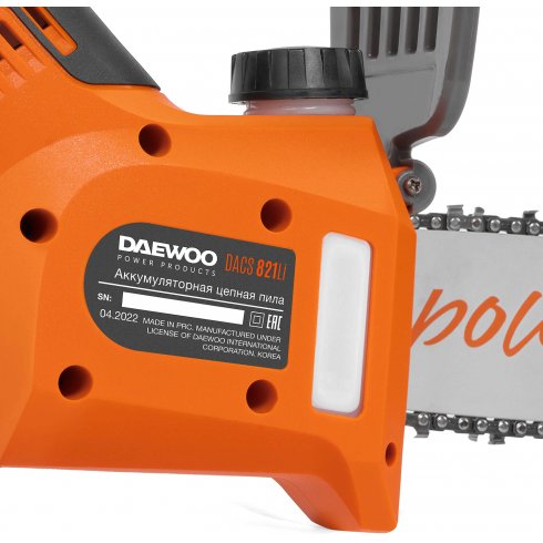 Пила аккумуляторная Daewoo DACS 821Li SET