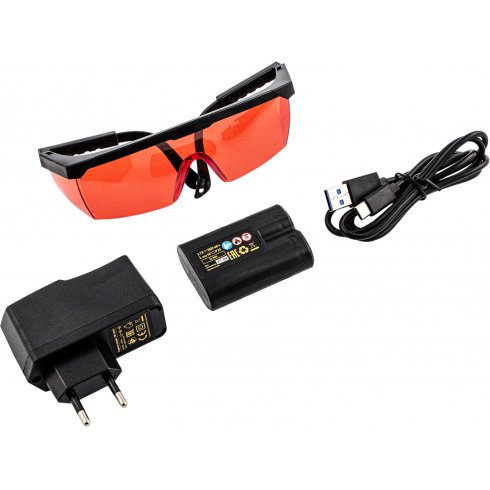 Уровень лазерный Denzel LX 360-3 Red