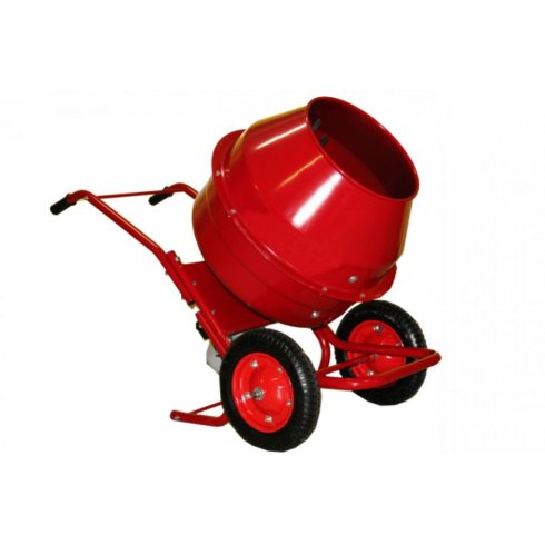 Бетоносмеситель TOR Б130Р-Максим с моторредуктором 130 л 220В (чугунный венец)