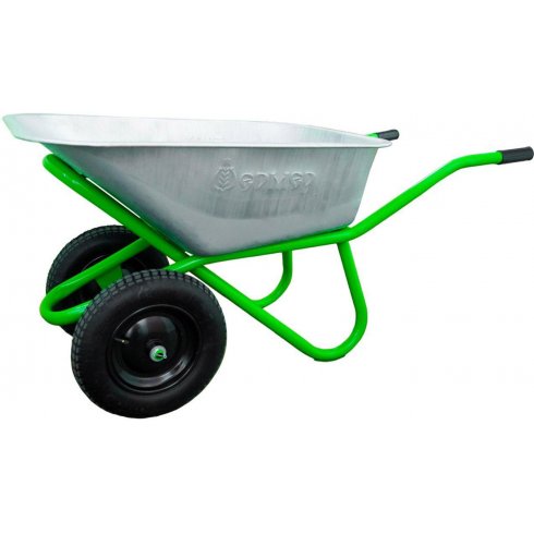 Тачка садово-строительная Фермер 2 колеса (110 л)