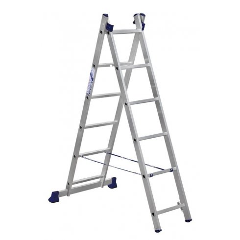 Лестница двухсекционная TOR 1013292 алюминиевая 2х6