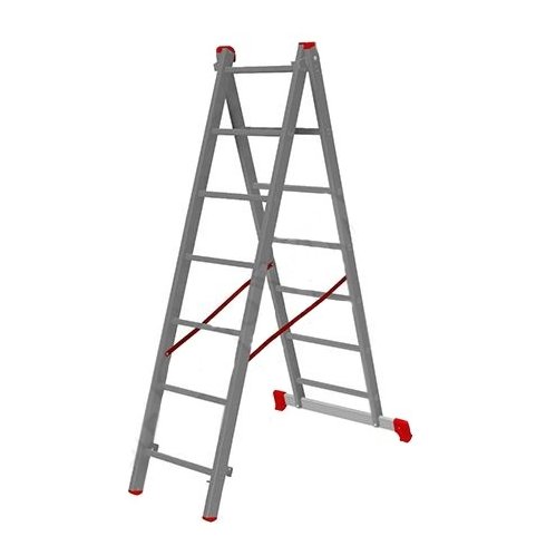 Лестница двухсекционная TOR 1013293 алюминиевая 2х7
