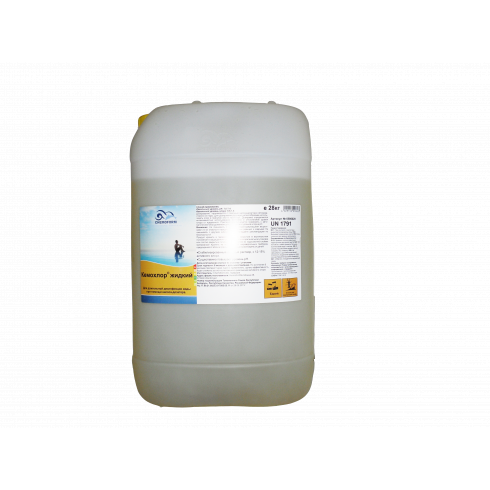 Средство для бассейна дезинфицирующее Chemoform Кемохлор жидкое (28 кг)