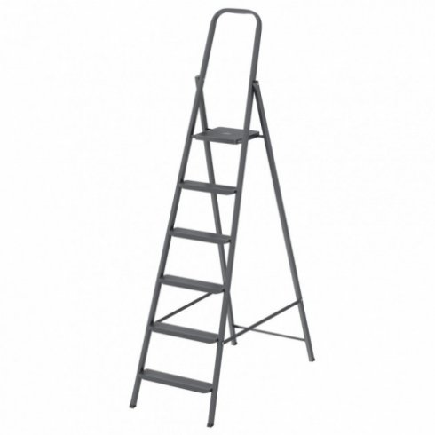 Стремянка стальная Сибртех 6 ступеней (97946)