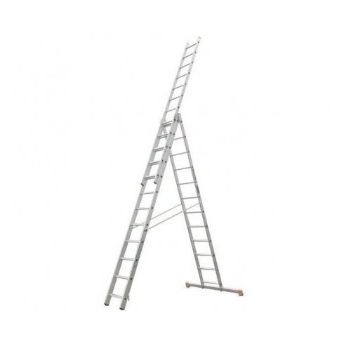 Лестница трехсекционная TOR 1013310 алюминиевая 3х13