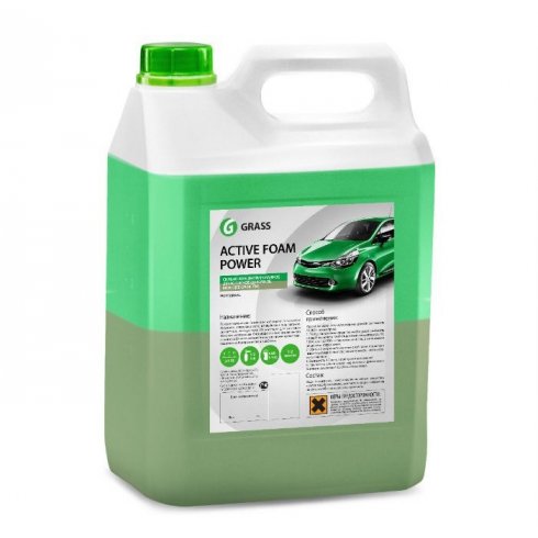 Автошампунь Grass Active Foam Power 113141 (6 кг)