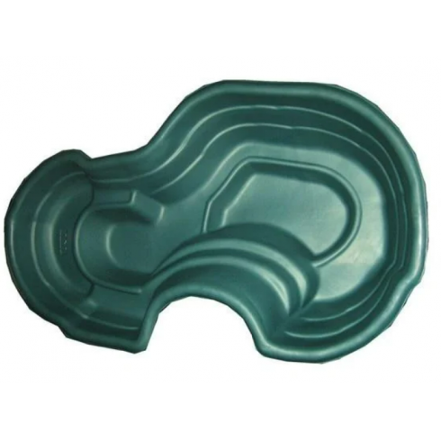 Пруд пластиковый V-640 зеленый (2450*1280*600)