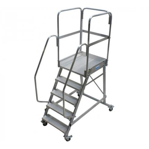 Лестница передвижная TOR Krause Corda 5 ступеней с площадкой (1020788)