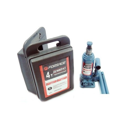 Домкрат бутылочный с клапаном Forsage F-T90404S (Euro)