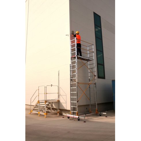 Вышка-тура алюминиевая Cagsan TeleSafe S004XL FP