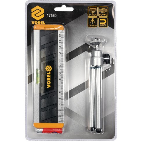 Уровень строительный лазерный Vorel 17560 (на штативе)