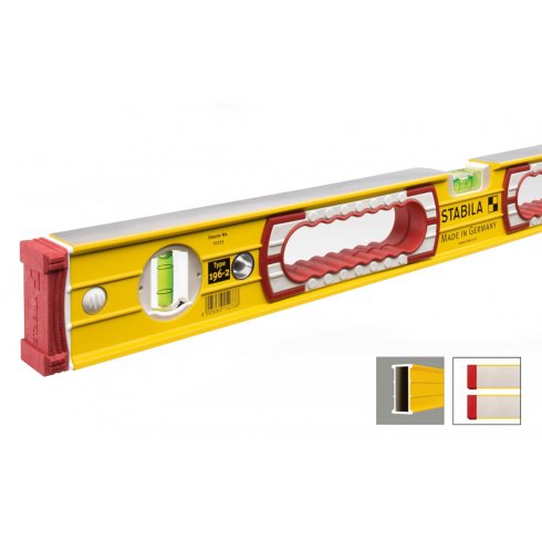 Уровень строительный Stabila тип 196-2 (122 см, 15236)
