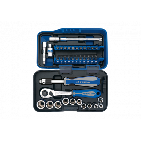 Набор торцевых головок King Tony 2539MR-AM
